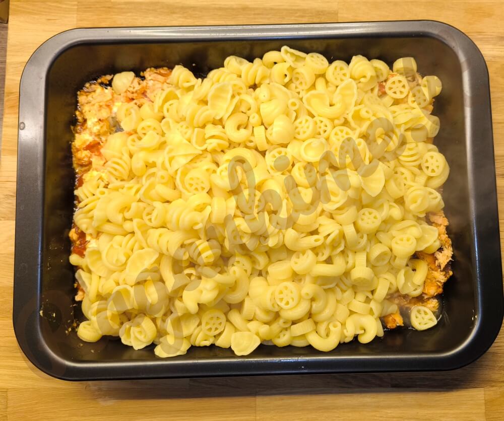 makaronai su lasisa feta